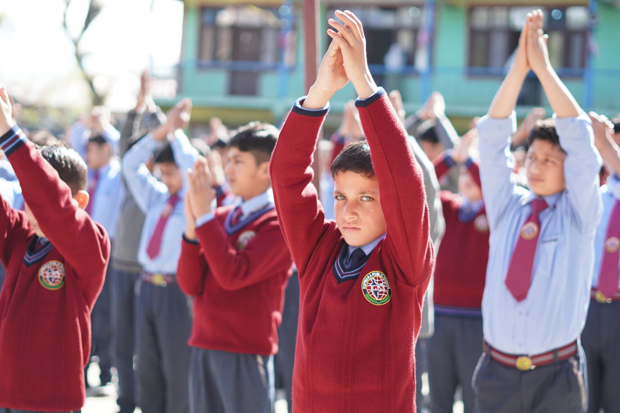 Physical training session at Fayaz-KPS International School